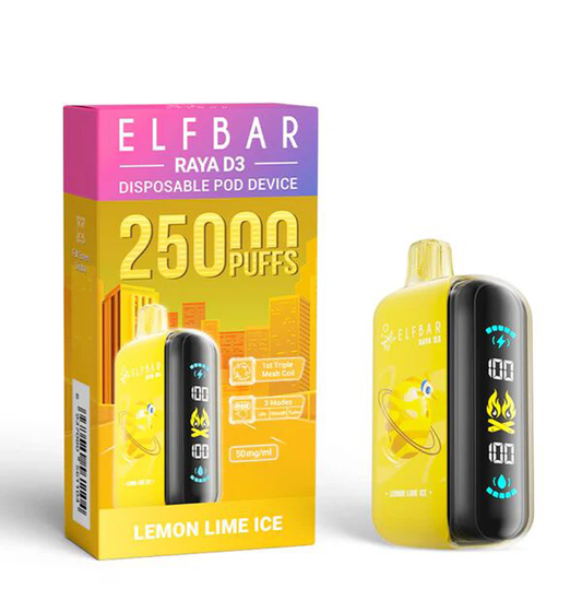 Lemon Lime Ice – Elfbar D3 25000 Puffs