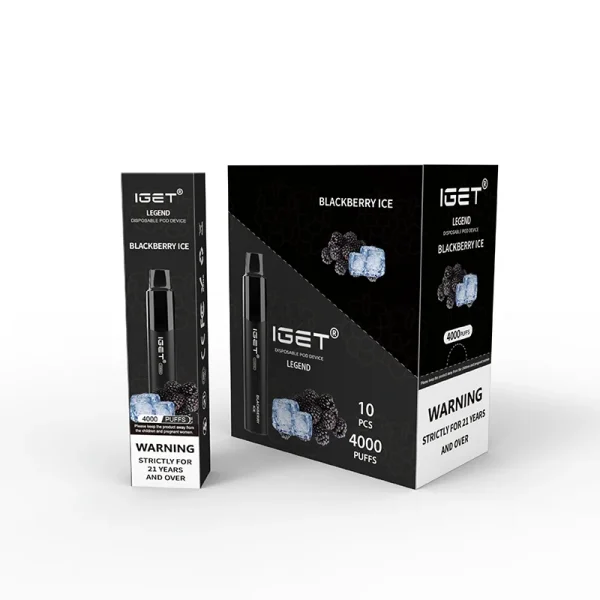 Blackberry Ice – IGET Legend 4000 Puffs