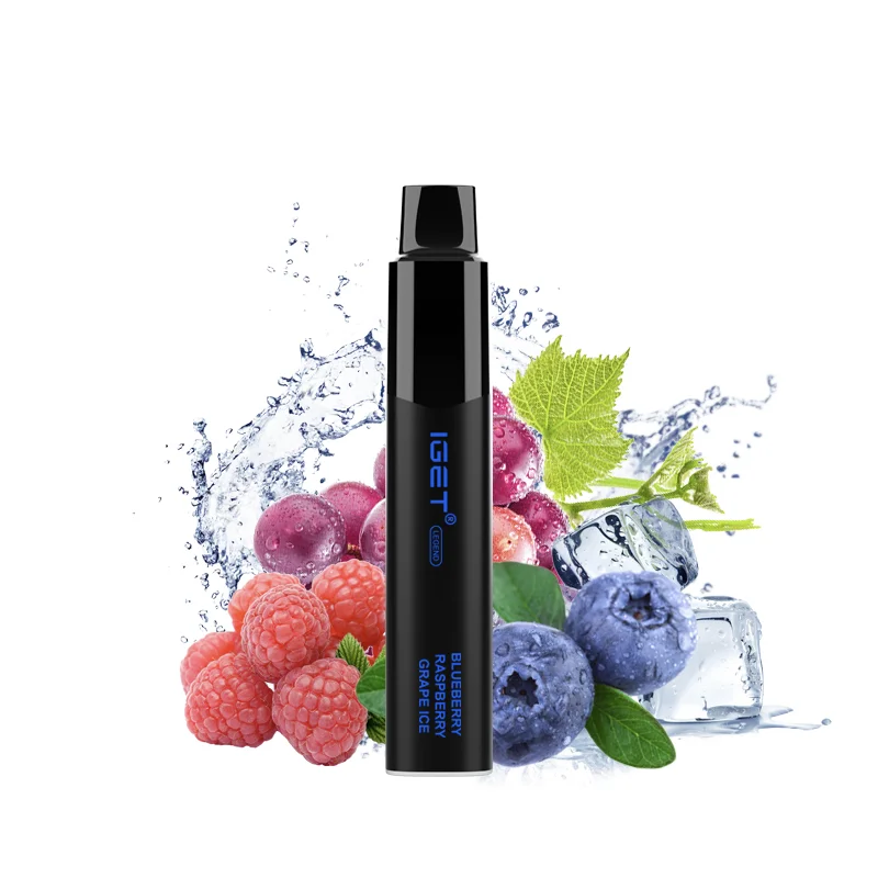 Blueberry Raspberry Grape Ice – IGET Legend 4000 Puffs