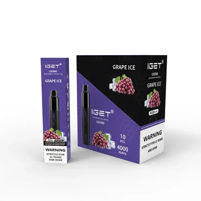 Grape Ice – IGET Legend 4000 Puffs