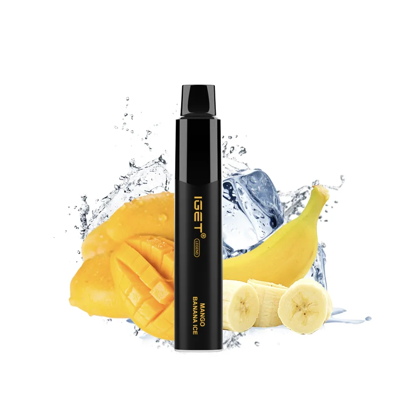 Mango Banana Ice – IGET Legend 4000 Puffs