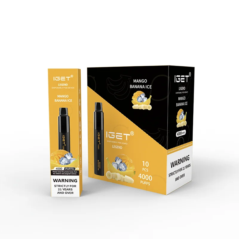 Mango Banana Ice – IGET Legend 4000 Puffs