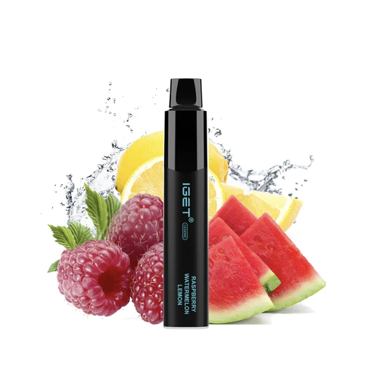 Raspberry Watermelon Lemon – IGET Legend 4000 Puffs