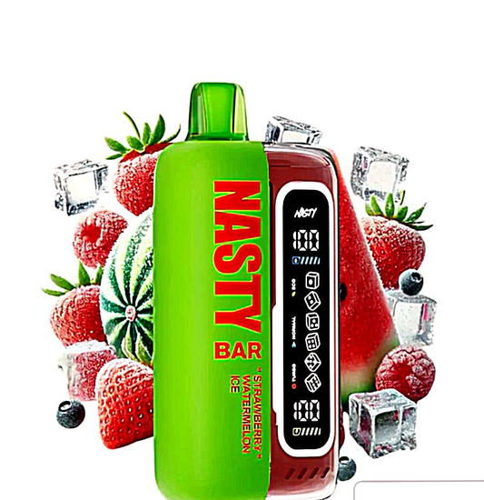 Strawberry Watermelon Ice – Nasty 20000 Puffs