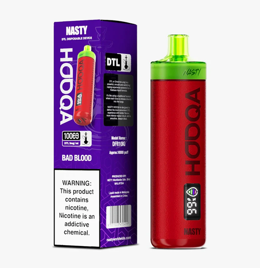 Strawberry Watermelon - Nasty Hooqa 10000 Puffs